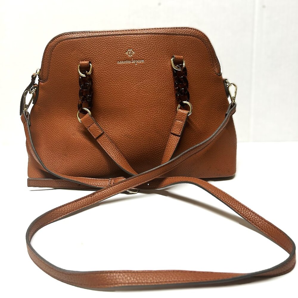 Nanette Lepore brown leather bag